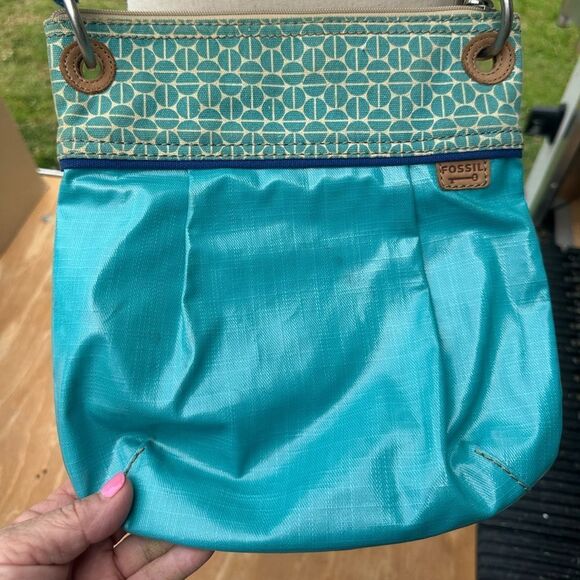 Fossil Stylish Blue and Teal Women's Bag - Picture 2 of 8
